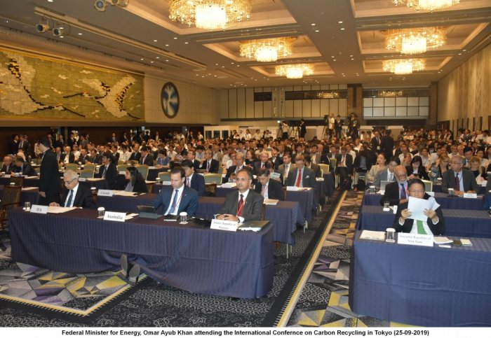 Federal Minister for Energy, Omar Ayub Khan attends 2nd Hydrogen Energy Ministerial Conference and International Conference on Carbon Recycling in Tokyo